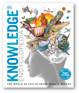 Graphic: Cover image: DK Knowledge Encyclopedia 2023 edition